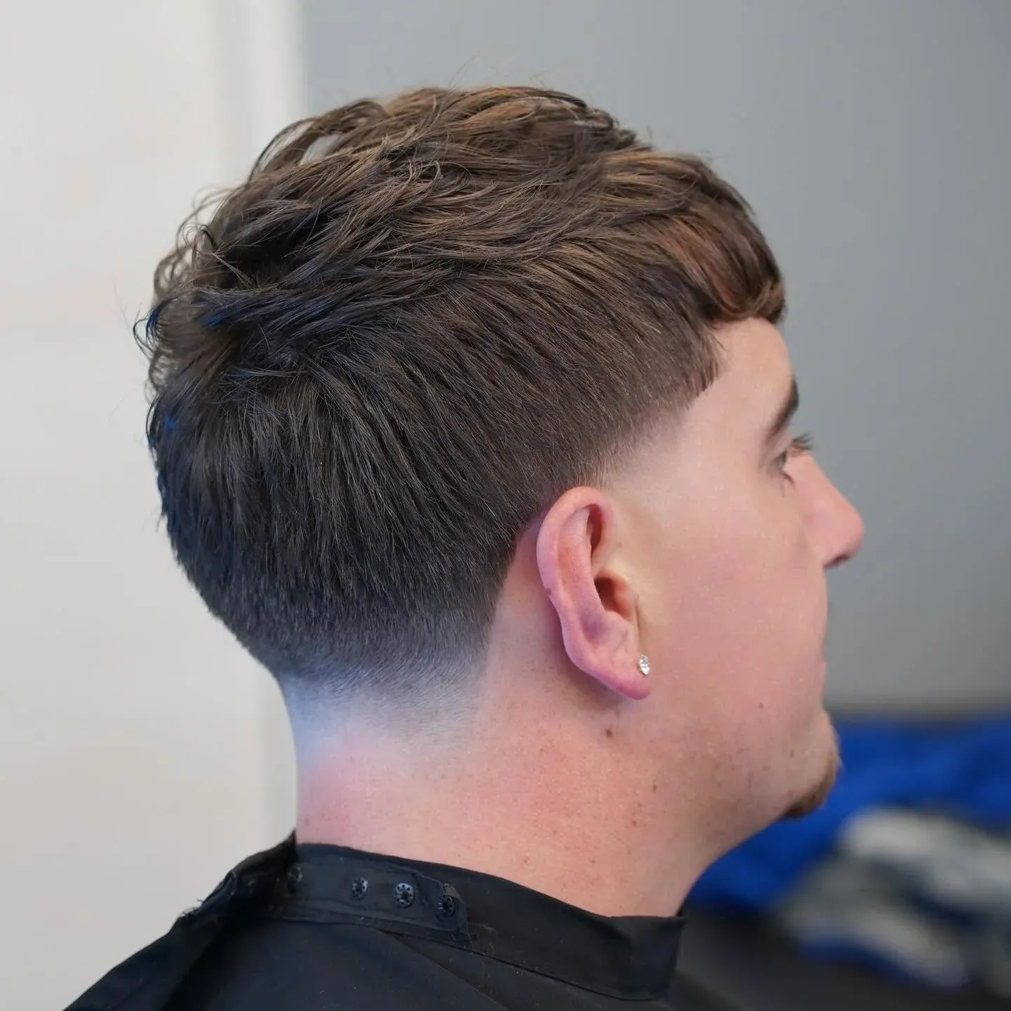 A textured top with a low taper into the neck, cut by Leandro Herrera